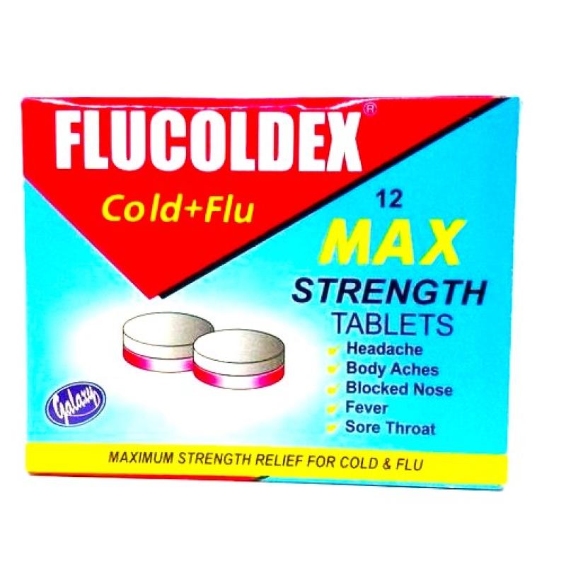 Cold & Allergy, FLUCOLDEX TABS 12s